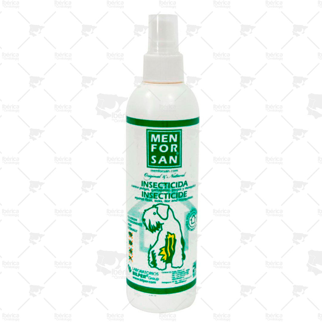 Insecticida para perros de baja toxicidad y rápida evaporación para uso externo. ibericadeornitologia