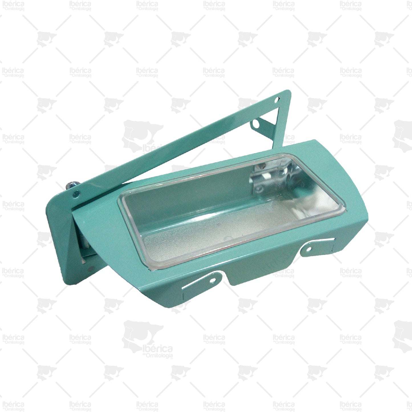 Comedero giratorio para pájaros, bizcochera cuadrada ibericadeornitologia