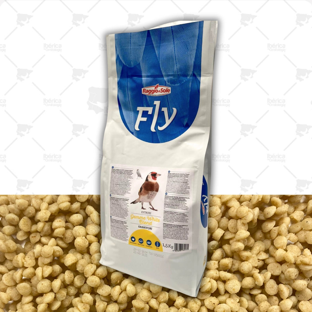 Perla Gemme White Blend (Raggio) : Complemento nutricional para Canarios, Exóticos e Indágenas