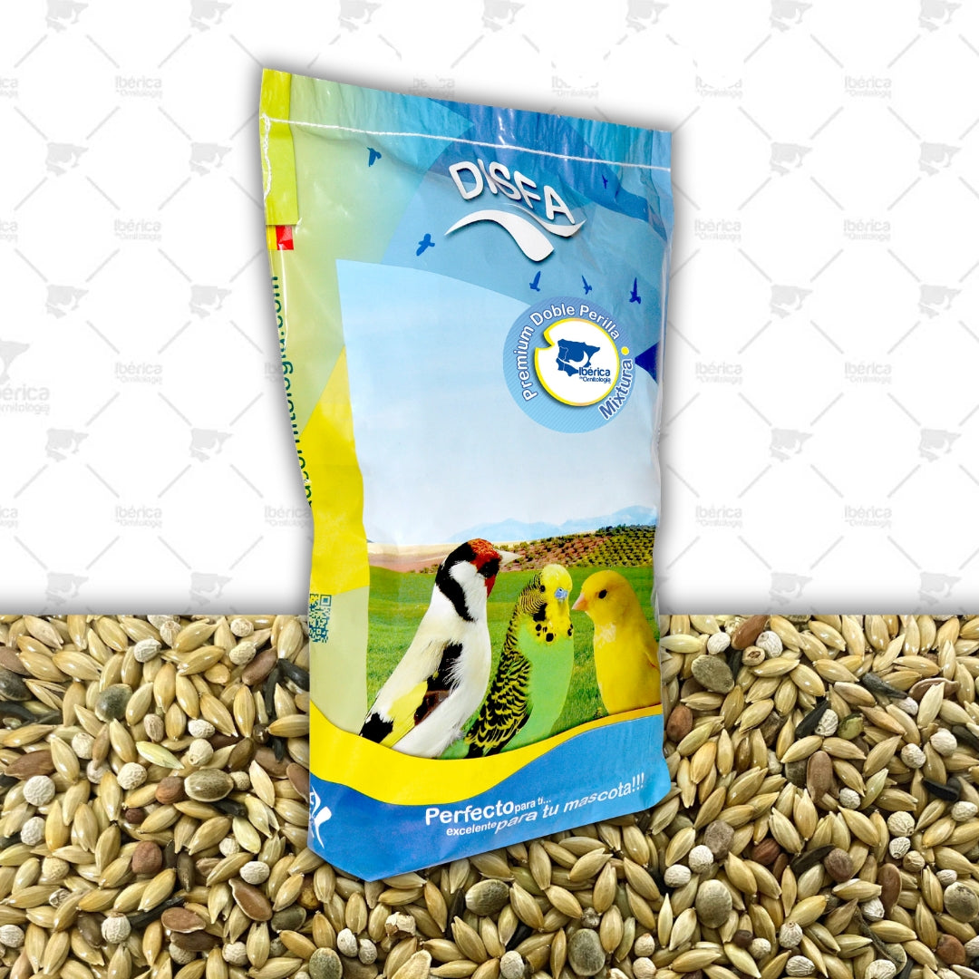 Mxt. Premium Doble Perilla : Mezcla para pájaros con un extra de perilla para la alimentación equilibrada de tus aves. ibericadeornitologia