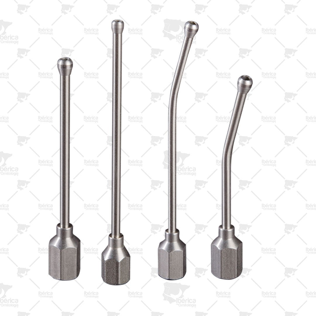 Aguja Empauzar pájaros Gruesa Sisal Fibre: Tubo antiséptico para alimentación de pájaros ibericadeornitologia