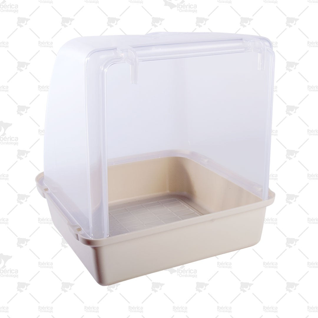 Bañera para pájaros Exterior DiPinto (Sta Soluzioni): ideal para el aseo. ibericadeornitologia