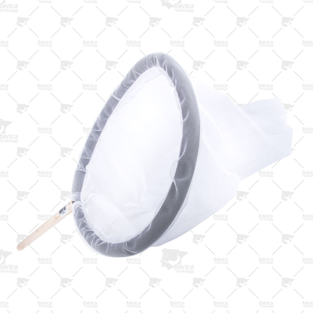 Red para pájaros (Cazamariposas) I083 Aro 34cm STA Soluzioni: Accesorio para la captura manual de pájaros, sin hacerles daño ibericadeornitologia