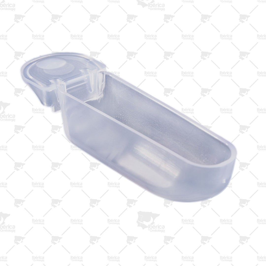 Portamedicina/semillero Platino M037 Sta Soluzioni ideal para darle al pájaro Pequeña s cantidades de vitaminas y medicinas ibericadeornitologia