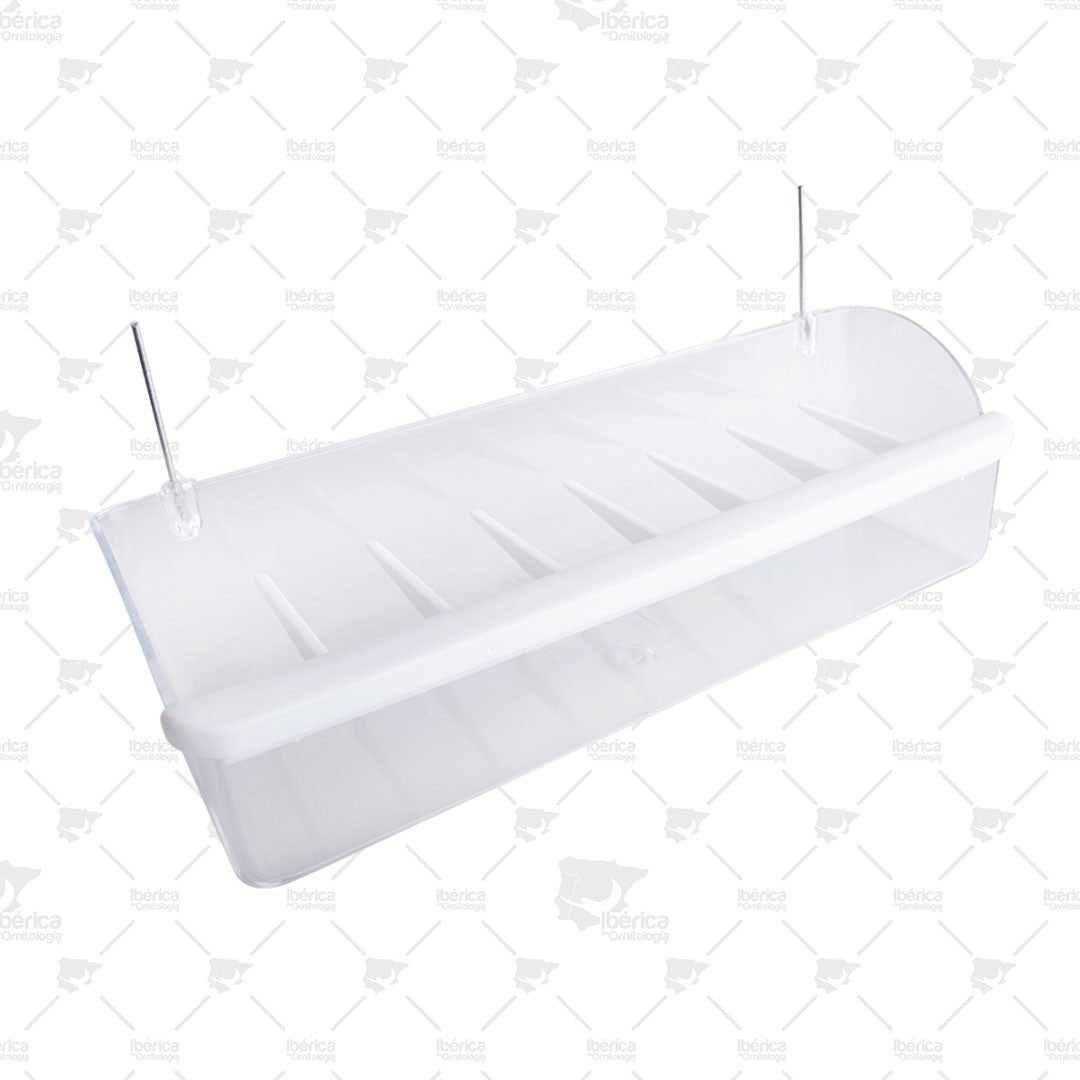 Comedero Rastrillo Interior (lLisa) : Accesorio fundamental para las jaulas de tus pajaros ibericadeornitologia