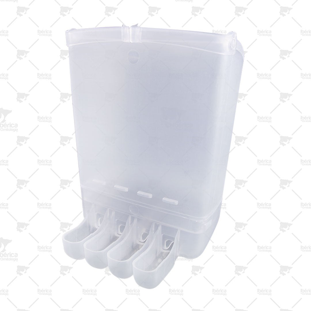 Comedero Top 4 M053 (STA Soluzioni): Cómodo y resistente para la alimentación de tus pájaros ibericadeornitologia