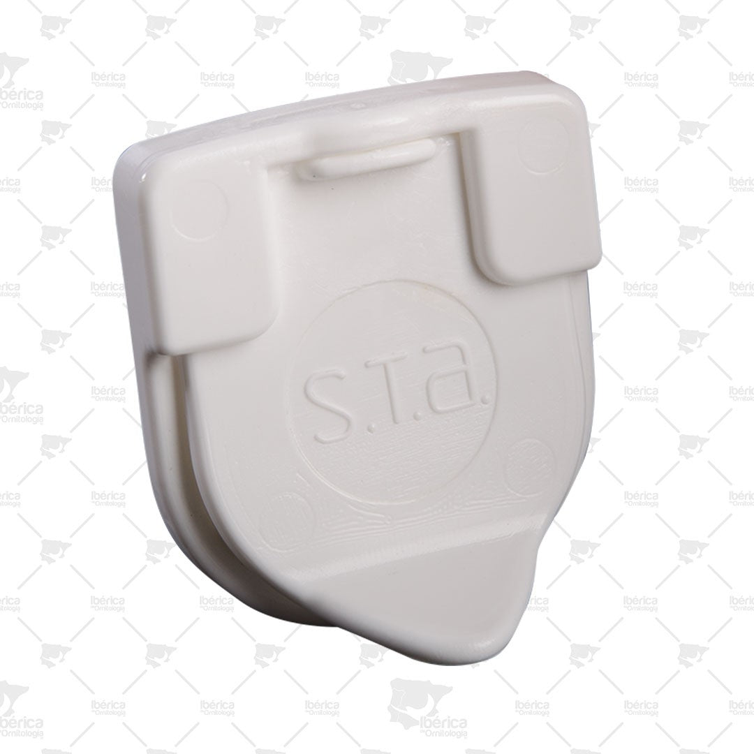 Porta Tarjeta Spillo I076 STA : Accesorio para colocar las fichas identificadoras en las jaulas de pájaros ibericadeornitologia