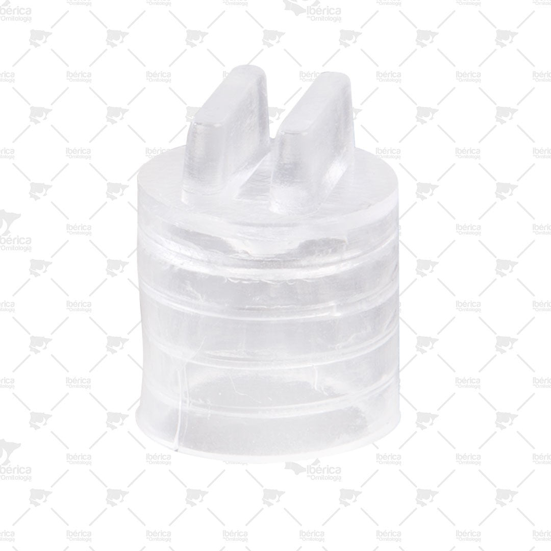 Terminal Palo Transparente 2GR: Accesorio para la mejor sujeción del palo ibericadeornitologia