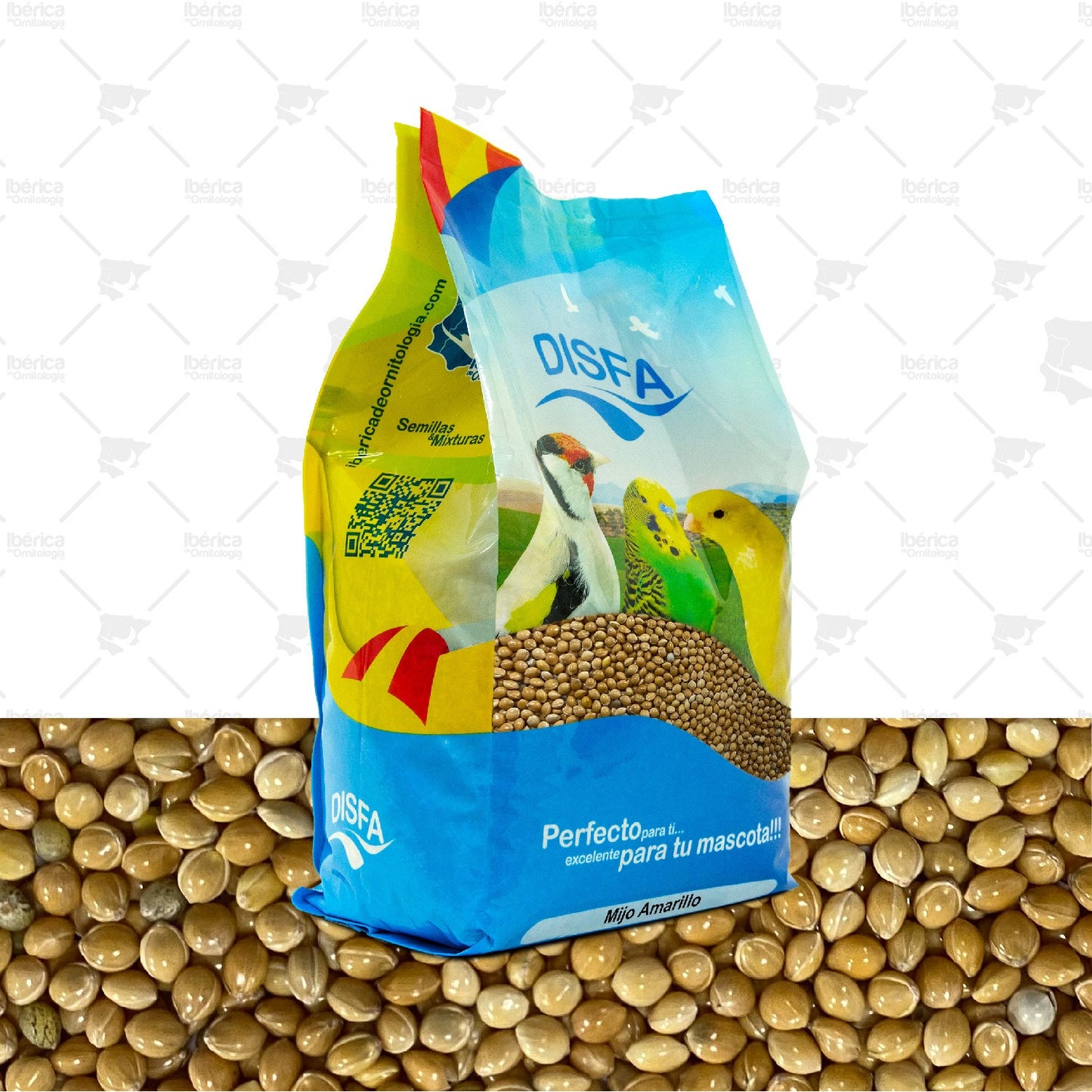 Mijo Amarillo (Disfa): Complemento alimentario para aves granívoras de jaula ibericadeornitologia