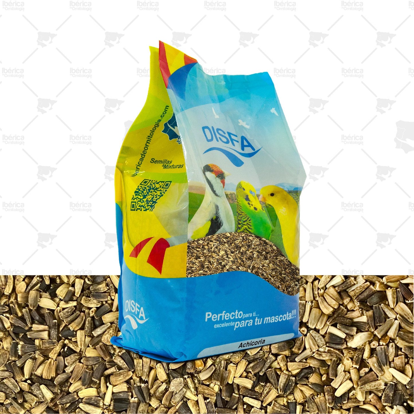 Achicoria para pájaros (Disfa). Semillas para aves con propiedades hepato-protectoras. ibericadeornitologia