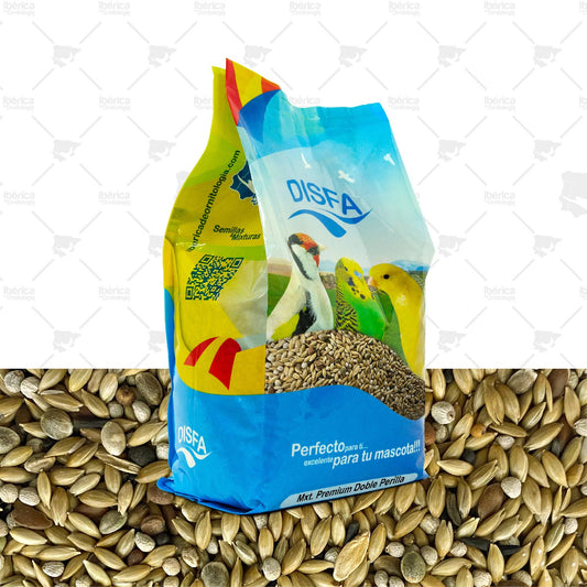 Mxt. Premium Doble Perilla : Mezcla para pájaros con un extra de perilla para la alimentación equilibrada de tus aves. ibericadeornitologia