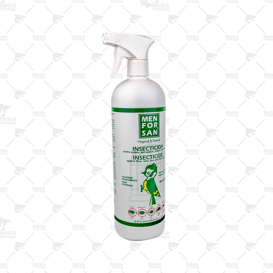 Menforsan "Insecticida Pájaros" Ideal para utilizarlo en pájaros de jaula ibericadeornitologia
