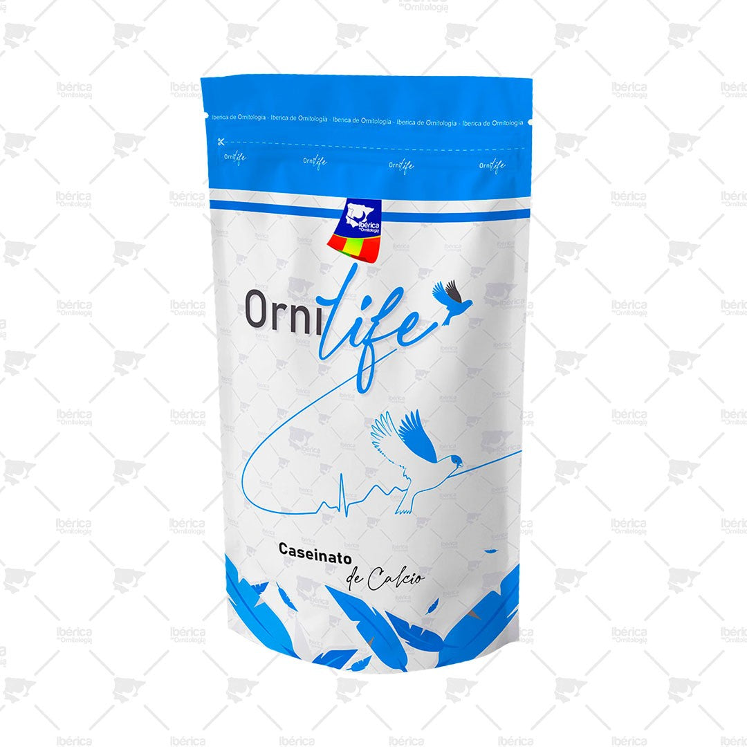 Caseinato de calcio para pájaros (Ornilife): Promueve la fertilidad y mejora los ándices de puesta. ibericadeornitologia