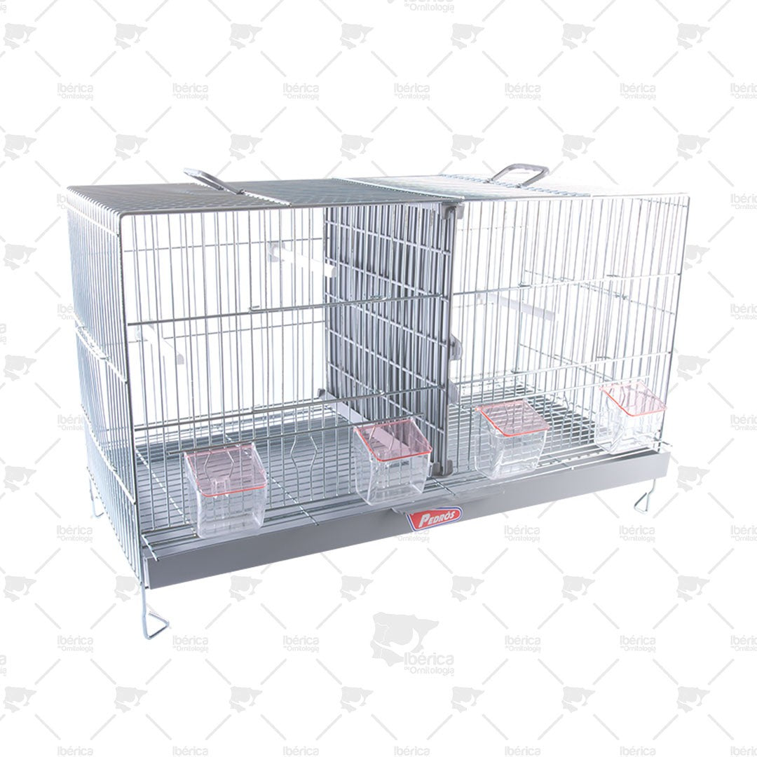 Jaula cría de 60 cm "Nova" Pedros: Ideal para el refugio de tus pájaros ibericadeornitologia