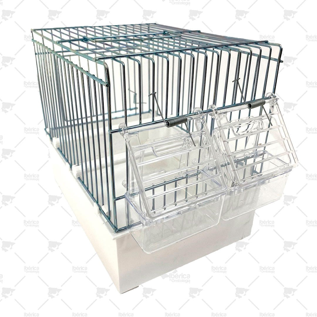 Jaula Transportin art 021 2GR: ideal para el transporte de pájaros pequeños ibericadeornitologia