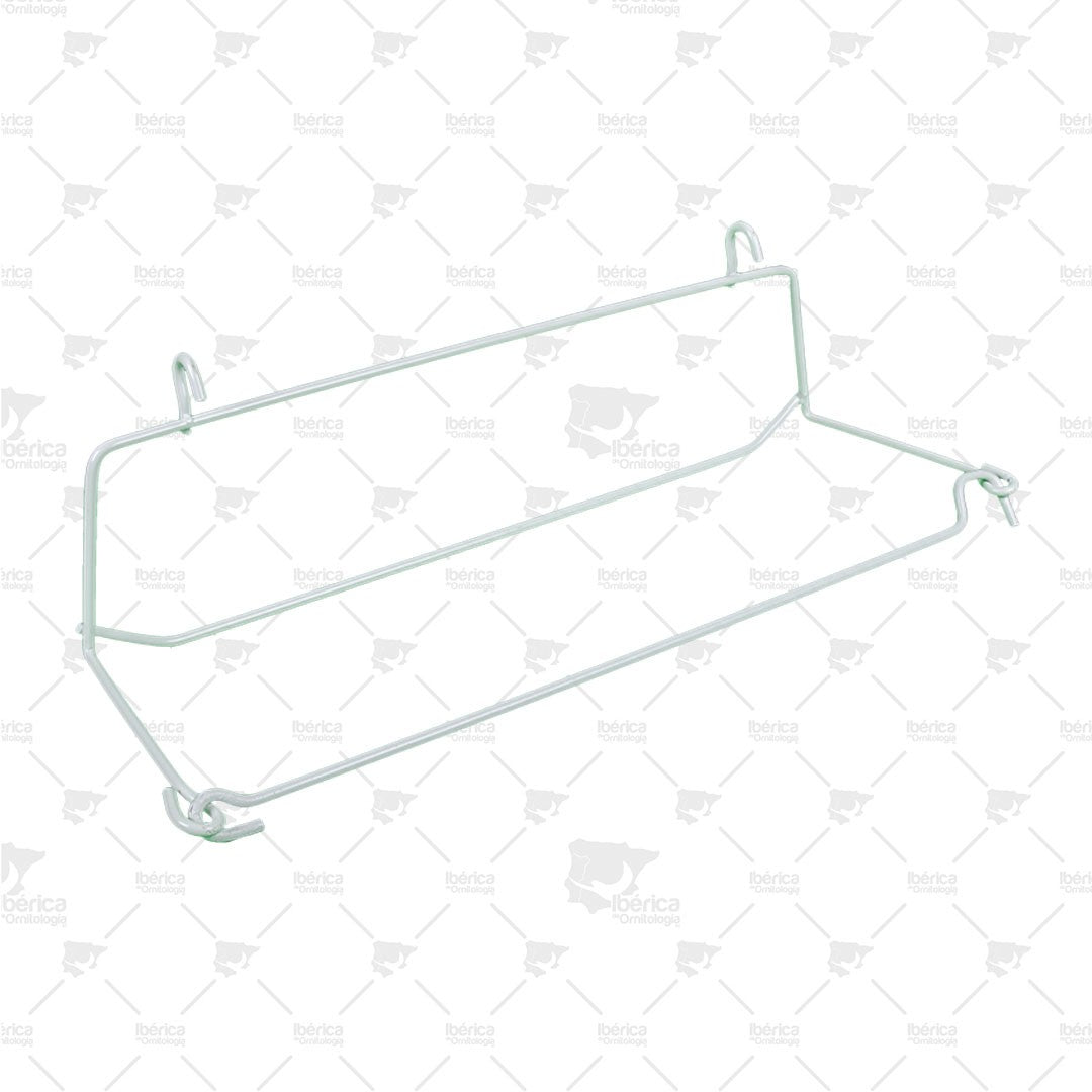 Soporte para rollos de Papel Jaula de metro Pedros (40 cm): Ideal para colocar el rollo de papel para la limpieza de tus jaulas ibericadeornitologia