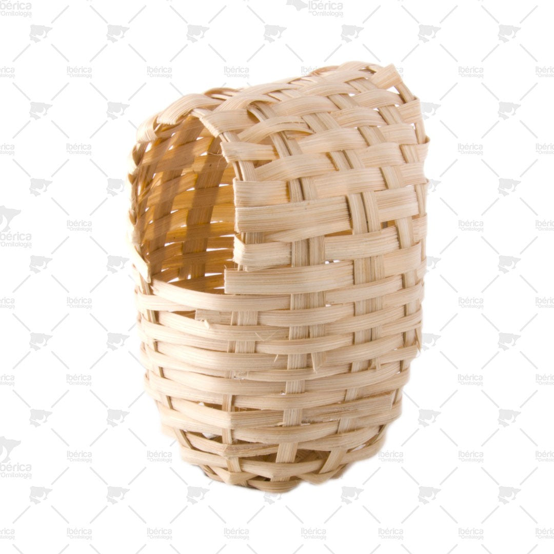 Nido Bambú Exóticos Sisal Fibre: para que los pájaros se refugien durante la noche o para sus puestas en época de cría. ibericadeornitologia