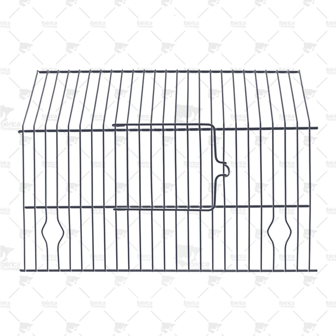 Frontal Jaula Exposición C/P Pedros: Elemento para la fabricación de jaulas ibericadeornitologia