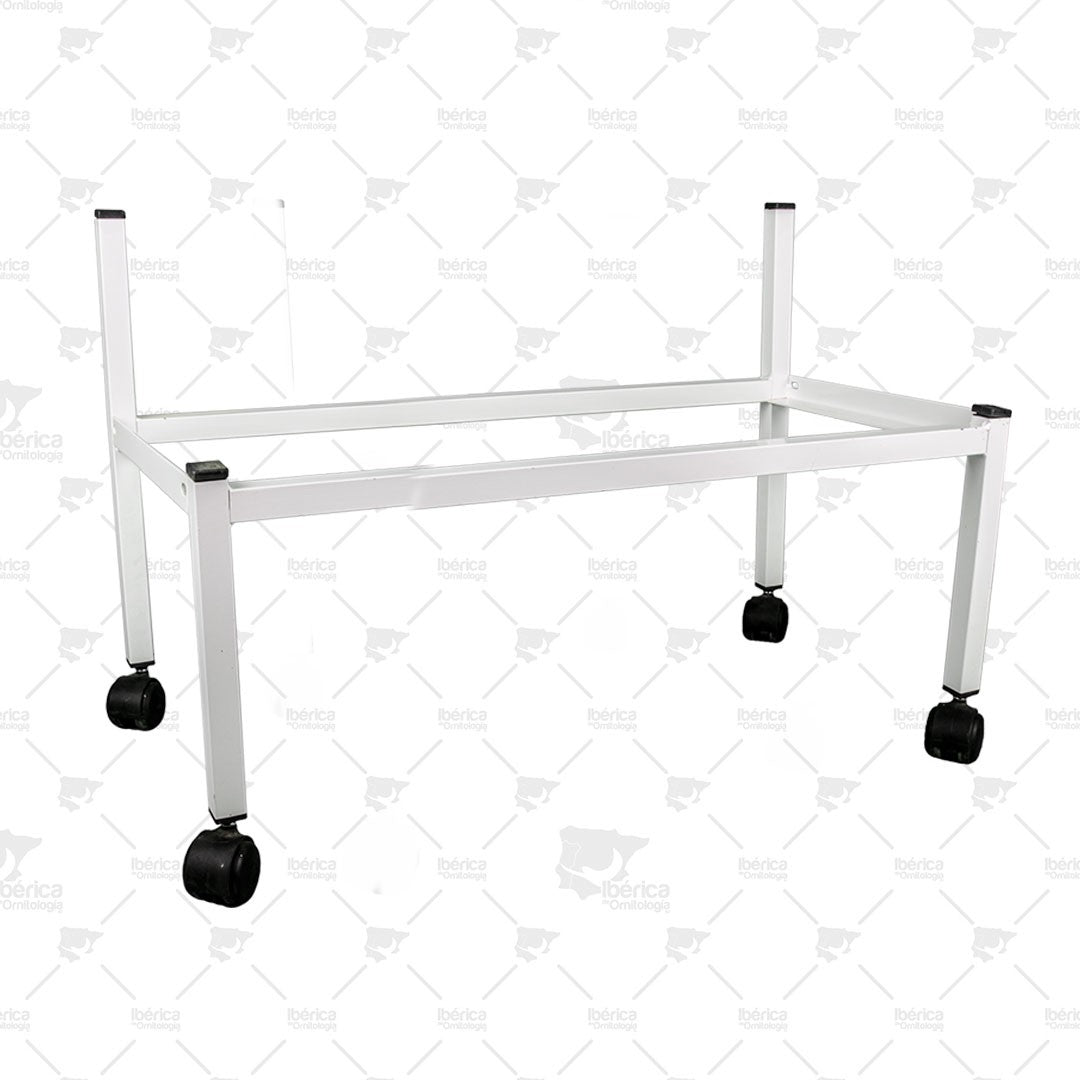 Soporte para 4 Jaulas de Metro Sin Barras Pedros: Perfecto para sujetar las jaulas de 1metro ibericadeornitologia