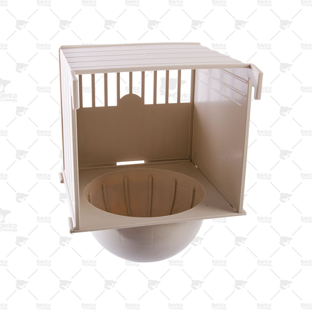 Nido Externo Lujo Art.59 2GR: Nido externo cómodo y rágido para canarios, jilgueros y otros ibericadeornitologia