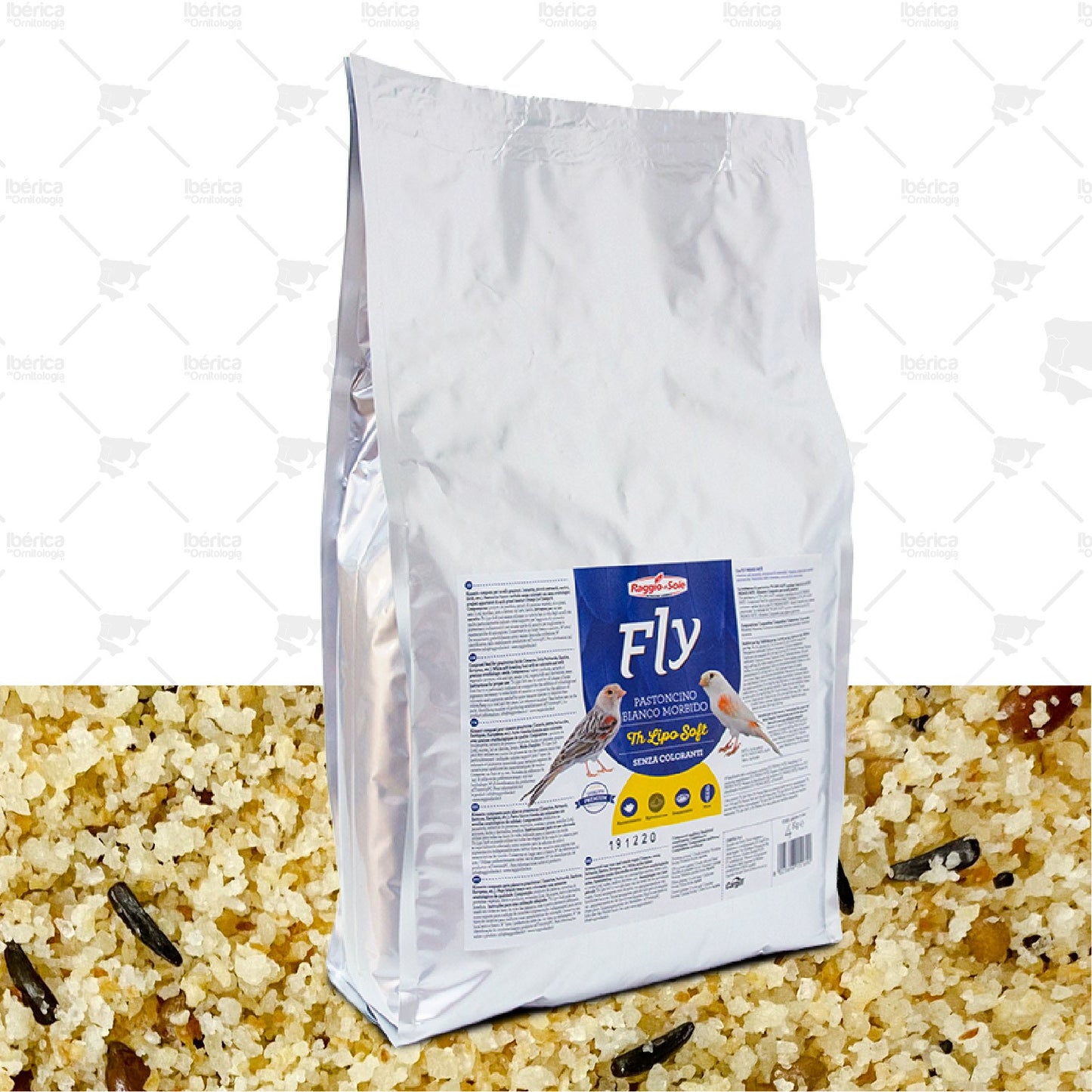 Pasta Blanca Morbida TH Lipo Soft (Raggio): Pasta nutricional para la cría y mantenimiento ibericadeornitologia