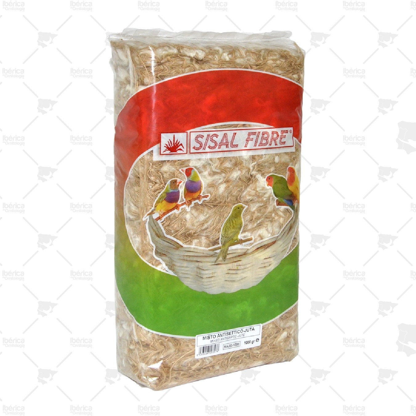 Juta Antiséptico (Sisal Fibre) : Fibra natural antiséptica para la elaboración de nidos de pájaros ibericadeornitologia