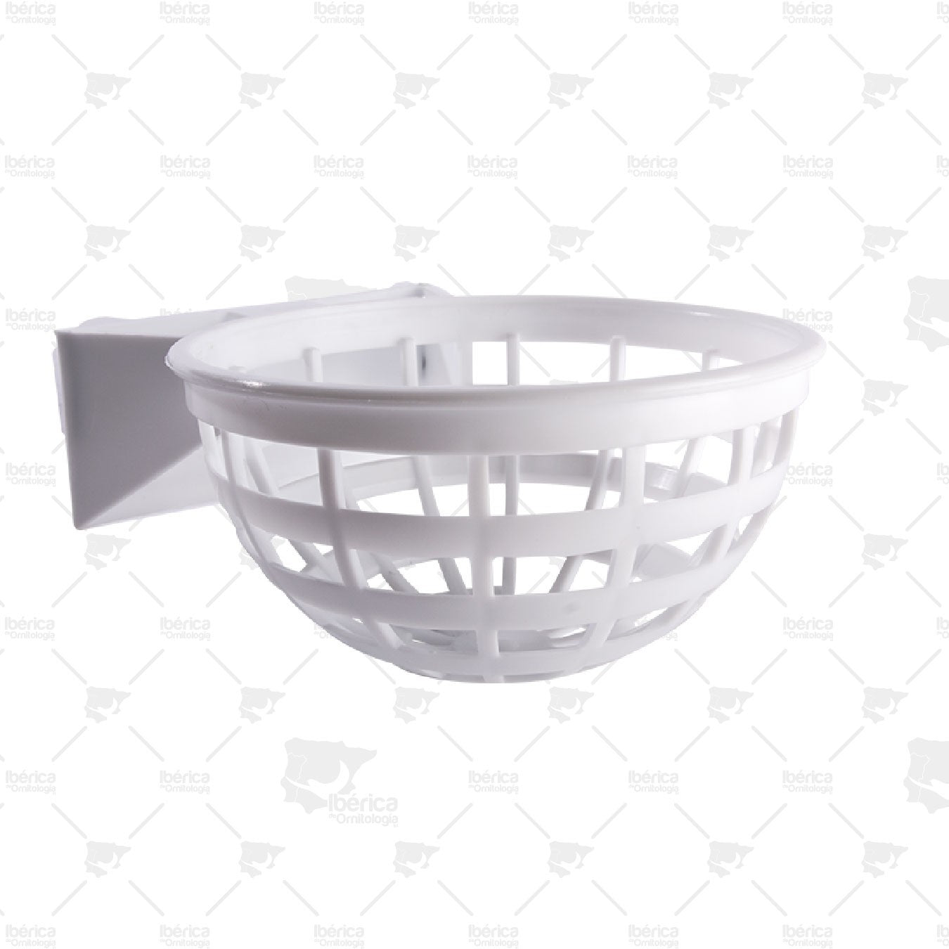 Portanido con Enganche de Plástico Lisa: Ideal para colocar el nido para tus crías de canario, jilgueros y similares ibericadeornitologia