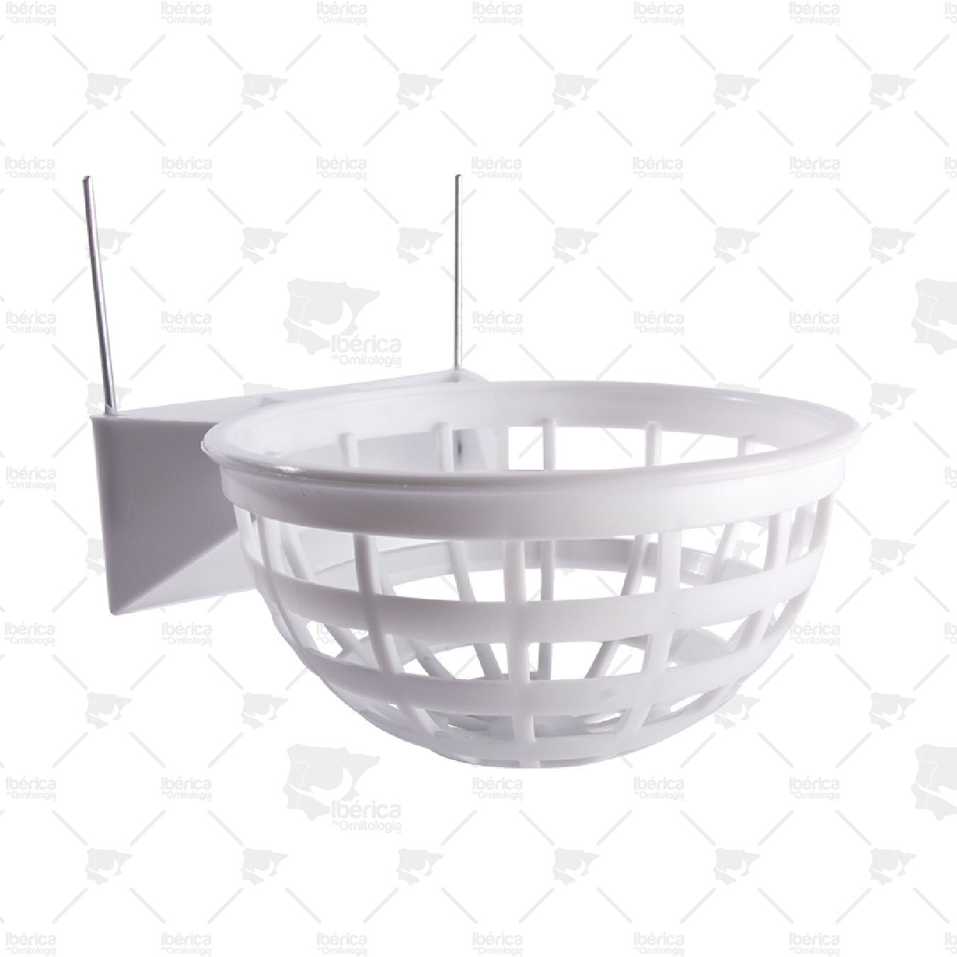 Portanido con Enganche Metálico Lisa: Sirve para la cría de canarios, jilgueros y aves de tamAño similar. ibericadeornitologia