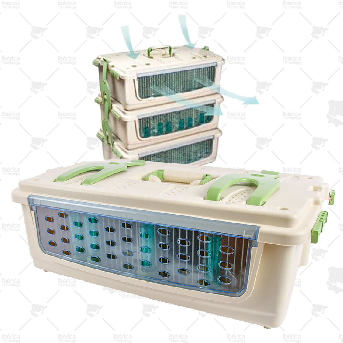 Transportán Safari (NZ99) STA Soluzioni: Resistente y de buena calidad para el transporte de tus pájaros ibericadeornitologia