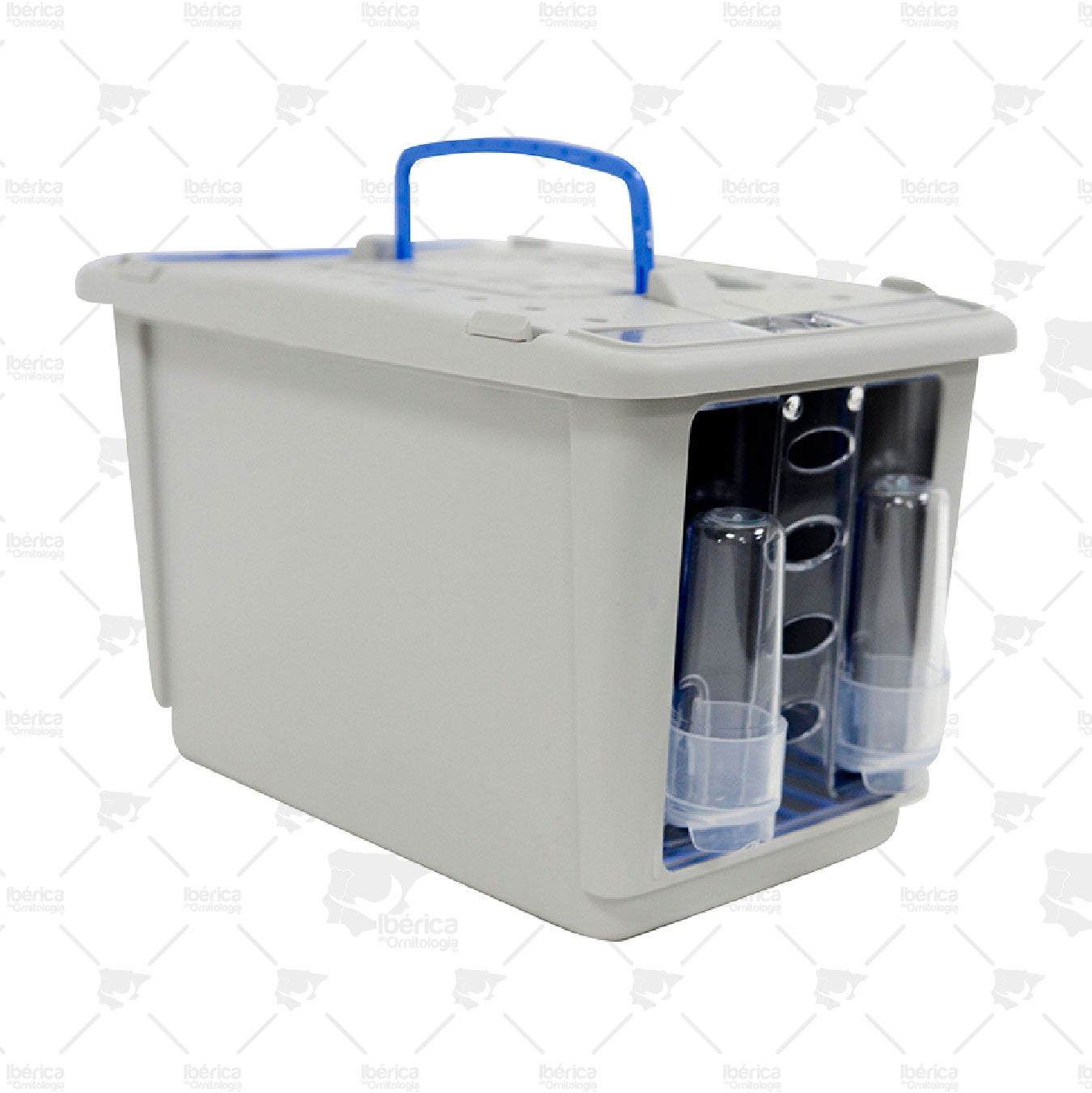 Transportán Nuvola (NZ84) con bebederos STA Soluzioni: Comodidad y seguridad para tus pájaros ibericadeornitologia