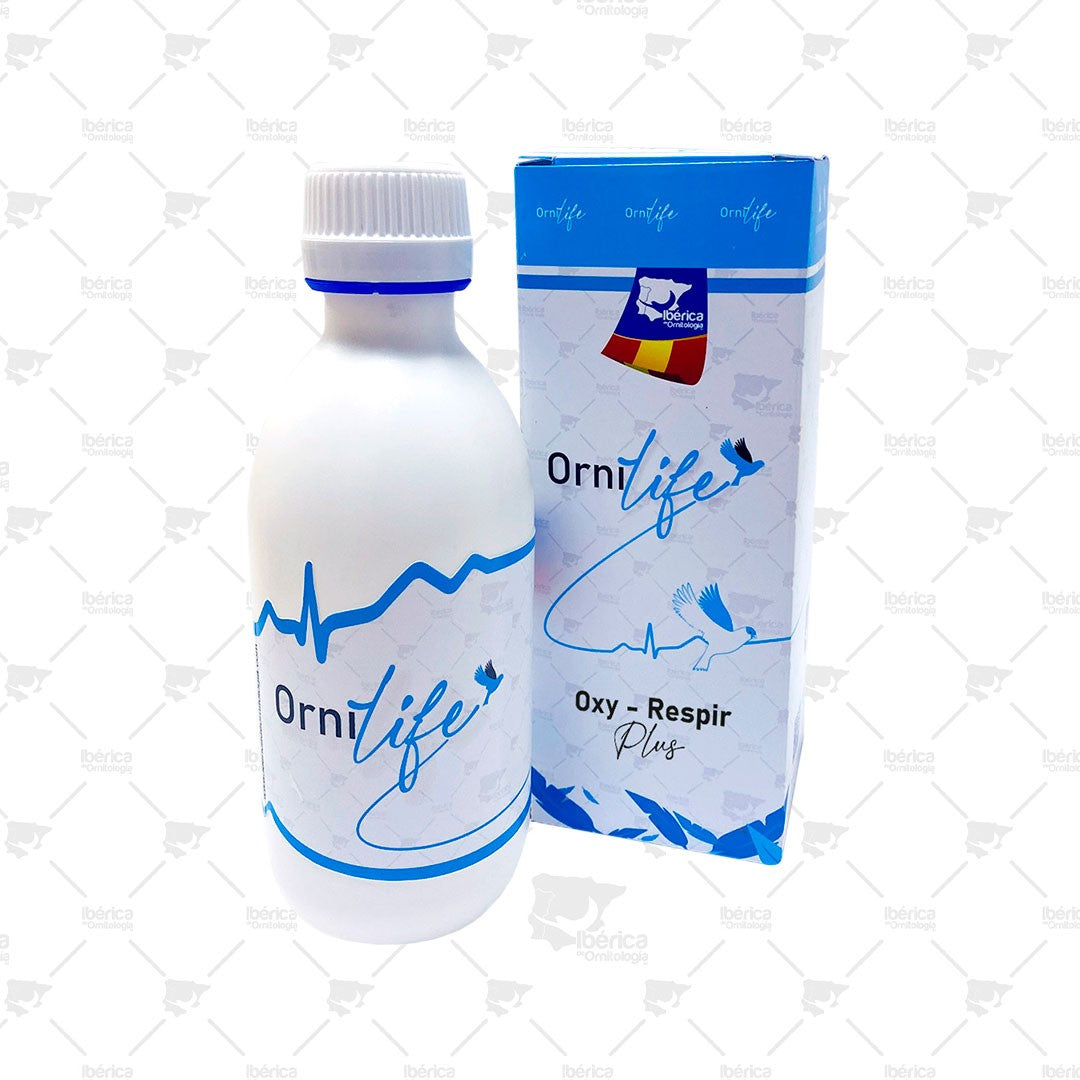 Extracto de menta y equinácea para pájaros Oxy- Respir (Ornilife). Ayuda a combatir enfermedades respiratorias. ibericadeornitologia
