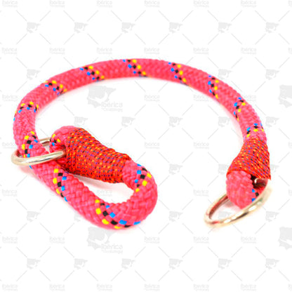 Collar para perros de nylon rojo (13 mm X 55 cm). ibericadeornitologia