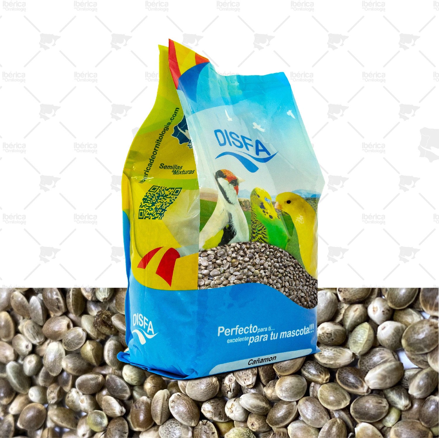 Cañamón Pequeño (Disfa) : semillas de alto poder nutritivo ideal para estimular el canto y la fertilidad de las aves ibericadeornitologia