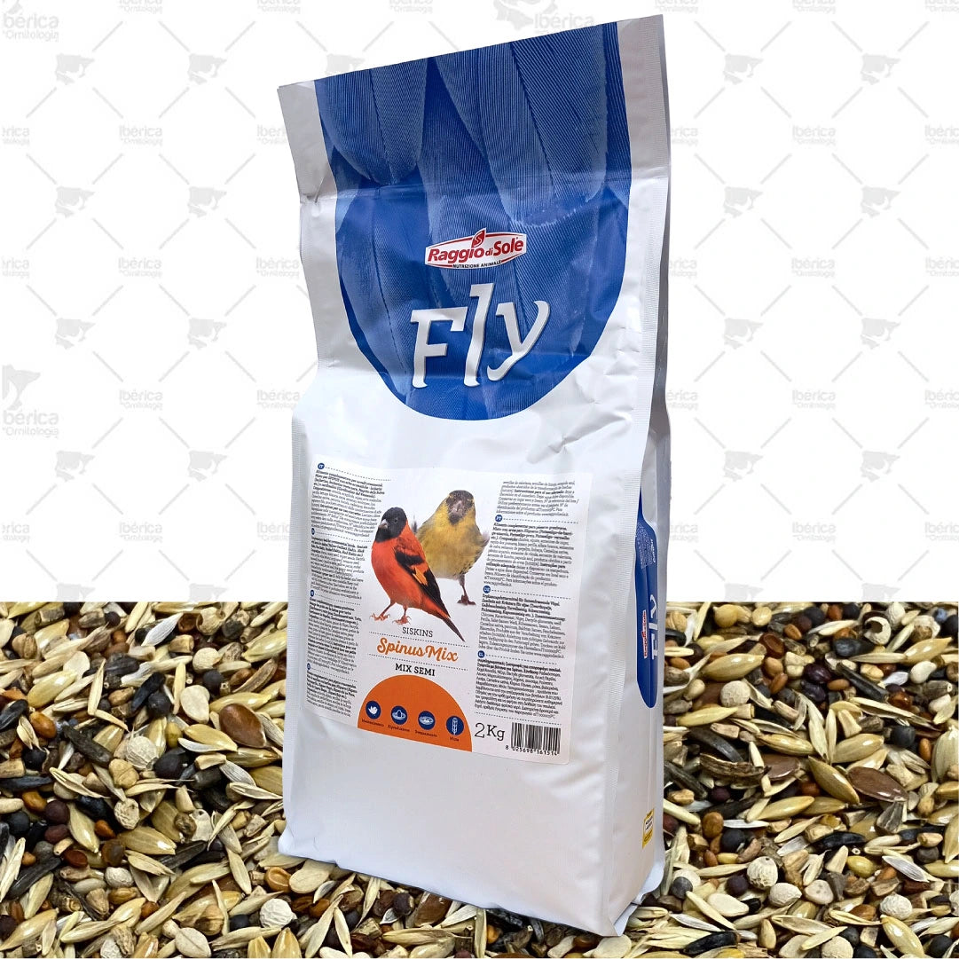 Mxt. Spinus Mix (Raggio): Mixtura de alta calidad formulada para Jilgueros