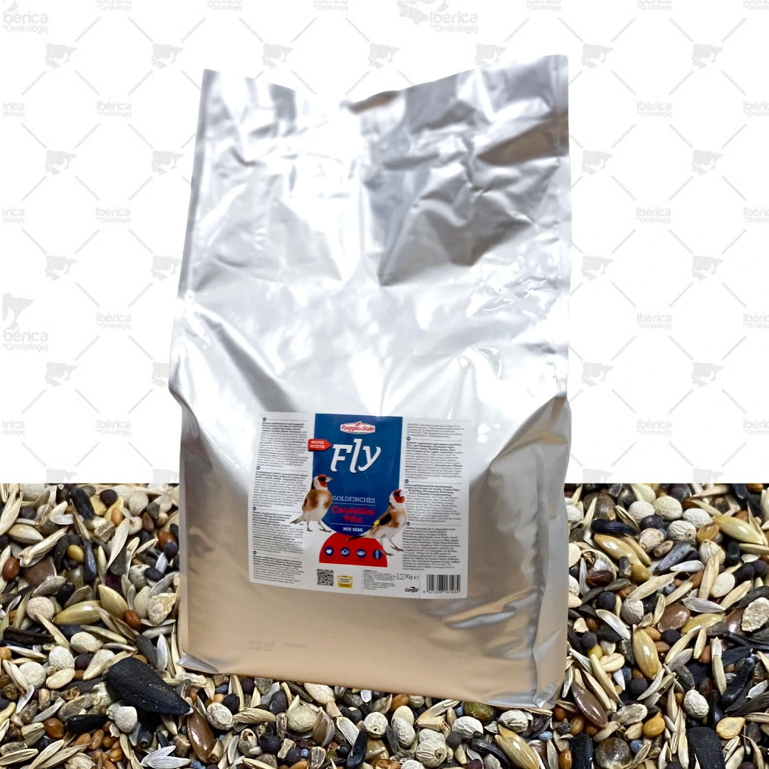 Mxt. Jilgueros Cardellini Mix (Raggio): Mixtura de una gran variedad de semillas especial para Jilgueros