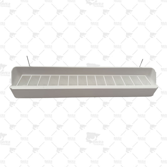 Comedero Voladero con Alambre Art.101 Blanco 2GR : Ideal para suministrar la alimentación de tus pájaros