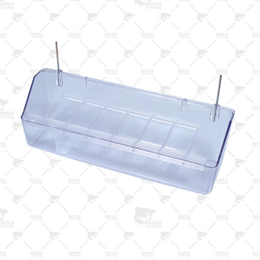 Comedero Venere con Alambre AIR POP (M125) transparente STA Soluzioni: Correcto para una buena alimentación para tus aves