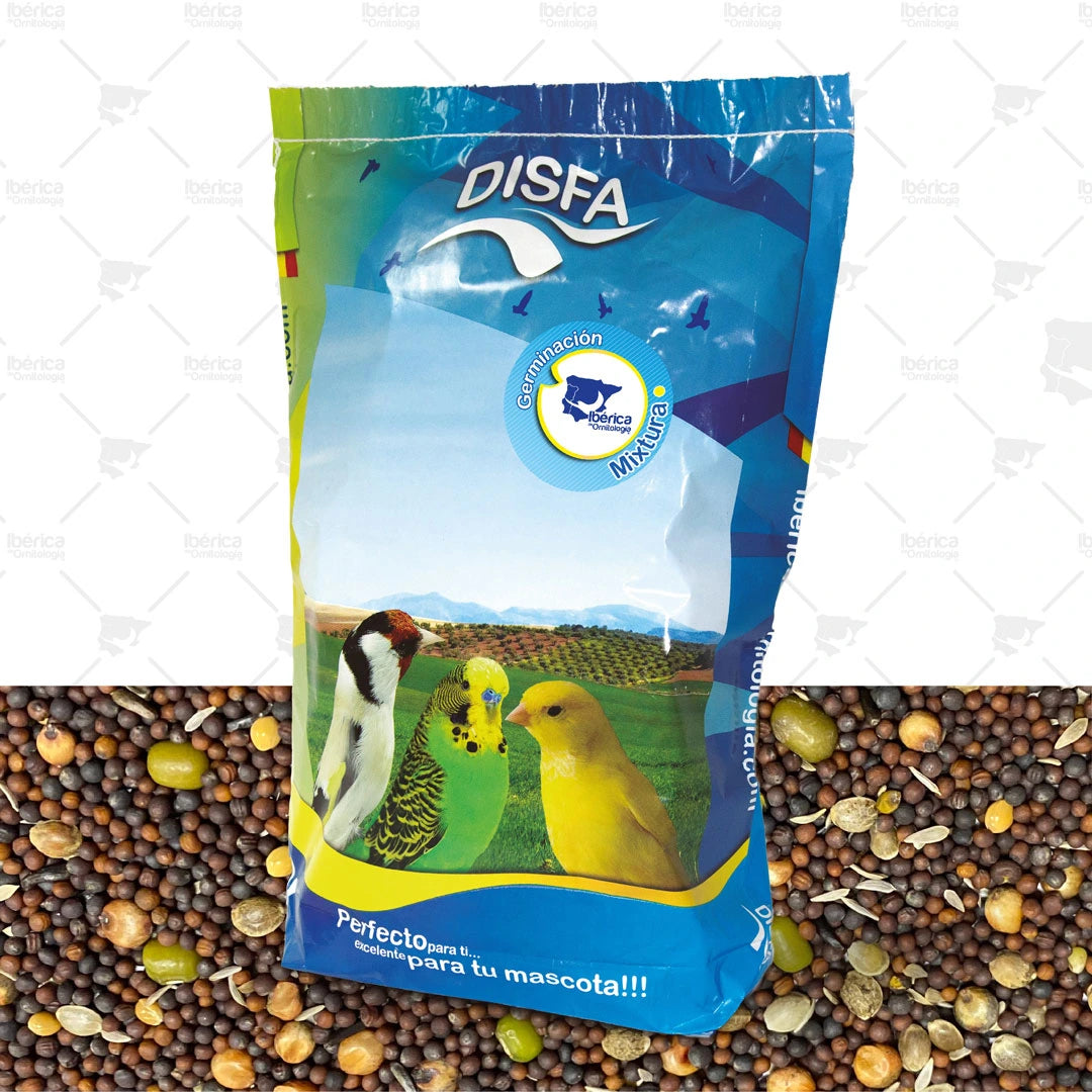 Mxt. Germinação (Disfa): Mistura de sementes para alimentação de pássaros
