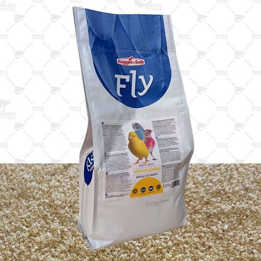 Ração de manutenção para aves Unicco de raggio di sole, recomendada para alimentação diária de aves