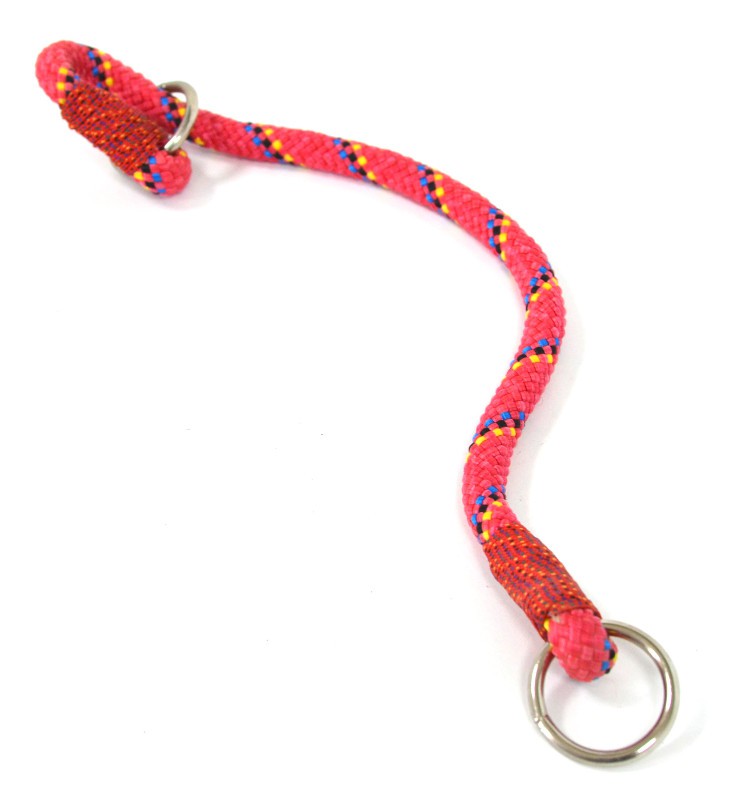 Collar para perros de nylon rojo (13 mm X 50 cm). ibericadeornitologia