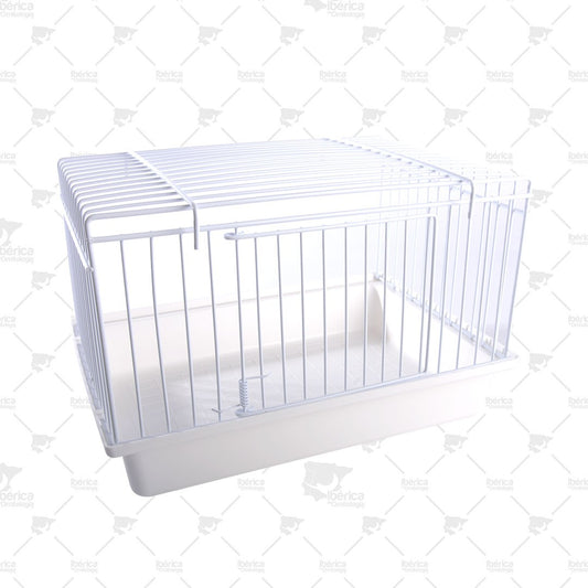 Bañera Confort B008 Con puerta (STA Soluzioni) Perfecto para la higiene de tus pájaros ibericadeornitologia
