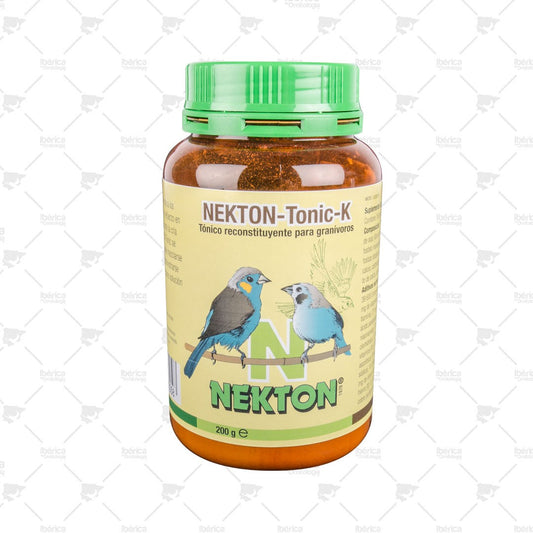 Nekton "Tonic K" 200 gr: Suplemento de nutrientes esenciales para pájaros ibericadeornitologia